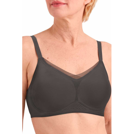 Soutien-gorge Wave Magic sans armatures Anthracite9536