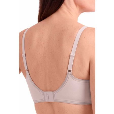 Soutien-gorge Wave Magic sans armatures Gris Mauve9541