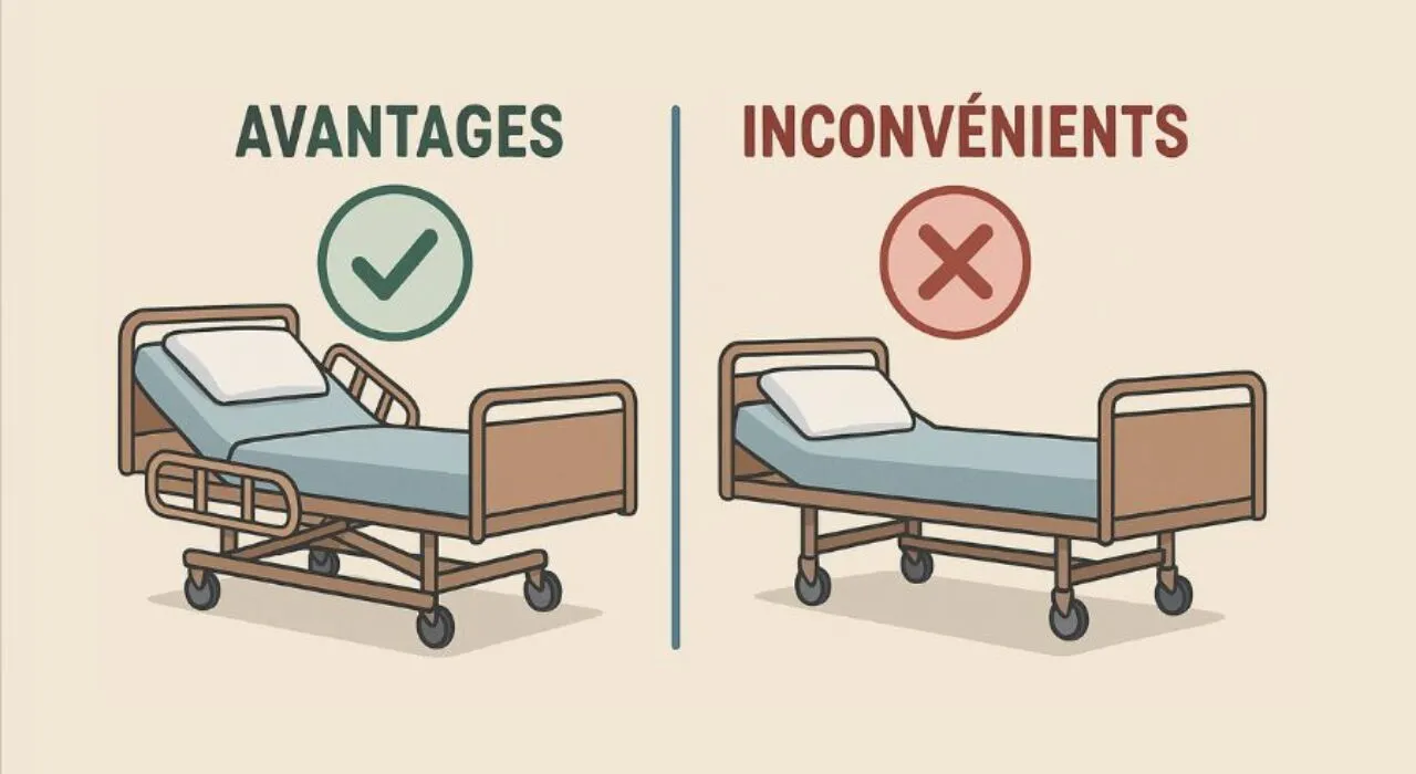 Les avantages et inconvénients du lit médicalisé