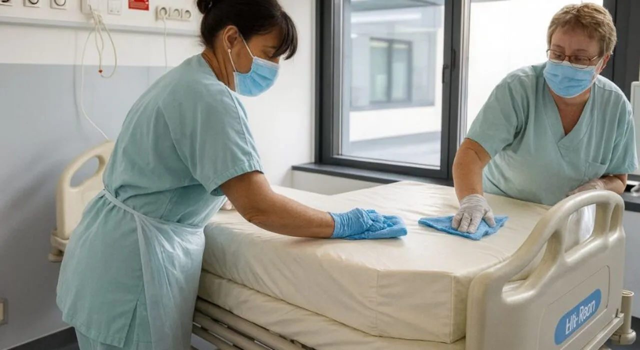 Quel protocole de nettoyage pour une chambre d’hôpital ?